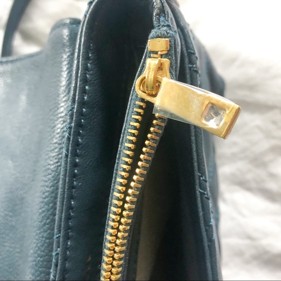 Marc Jacobs Single teal leather crossbody bag - Picture 7 of 10